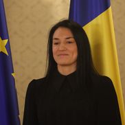 Cristina Neagu a fost decorată de Ilie Bolojan, la Palatul Cotroceni. Foto: Ionuț Iordache (GSP.RO)
