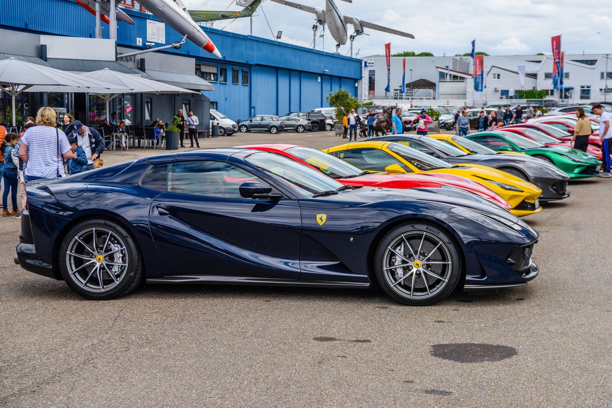 Ferrari Superfast 812, noua mașină din colecția lui Erling Haaland
