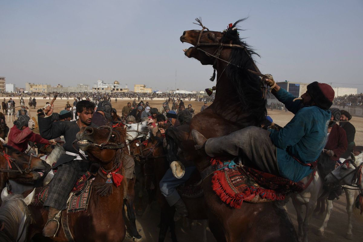 Buzkashi, cel mai popular sport din Afganistan