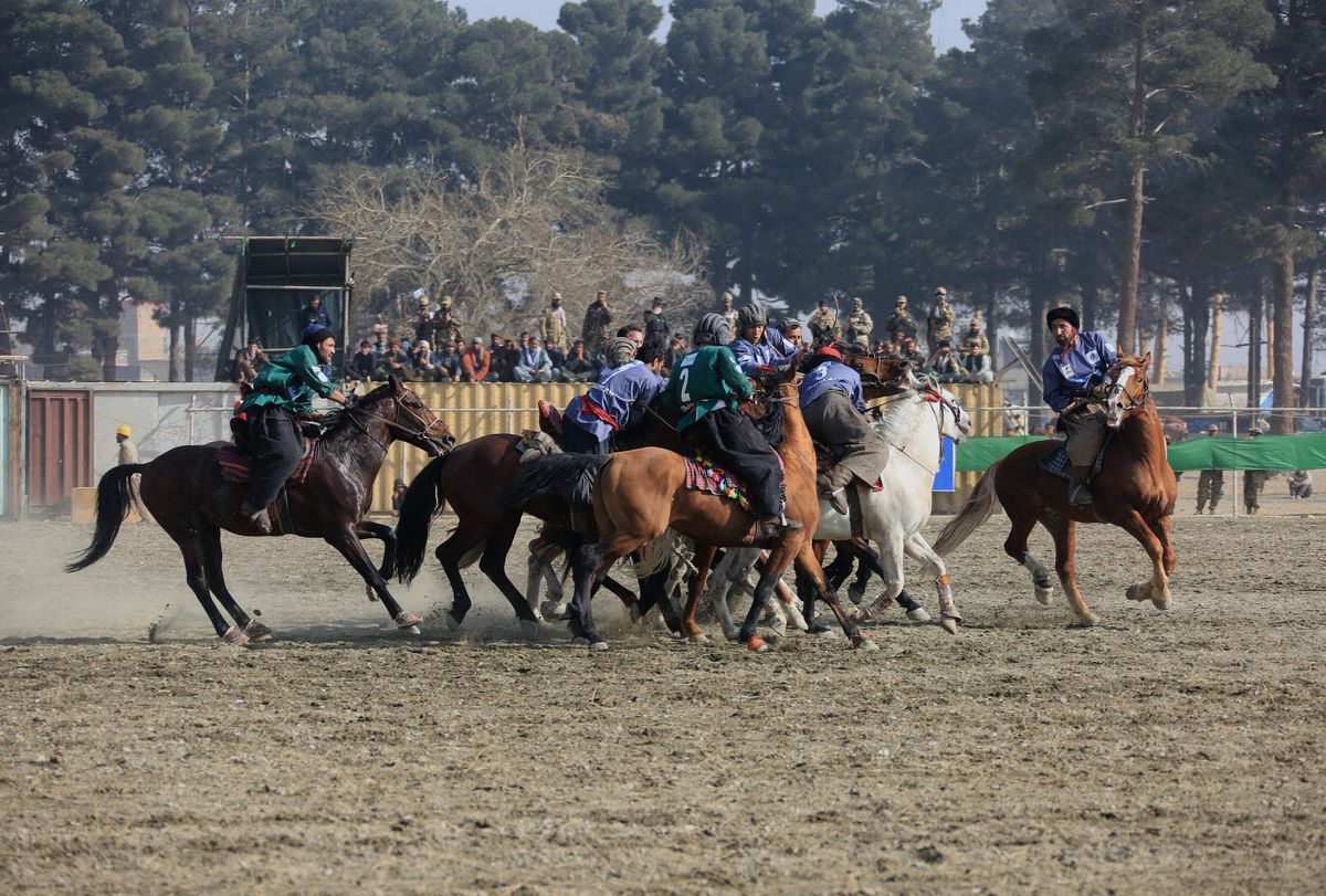 Buzkashi, cel mai popular sport din Afganistan