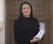 Cristina Neagu a fost decorată de Ilie Bolojan, la Palatul Cotroceni. Foto: Ionuț Iordache (GSP.RO)