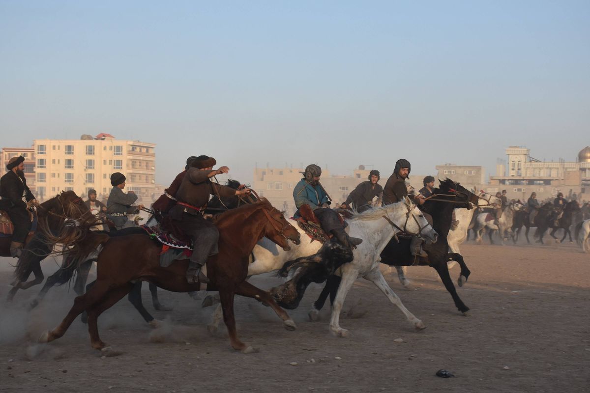 Buzkashi, cel mai popular sport din Afganistan