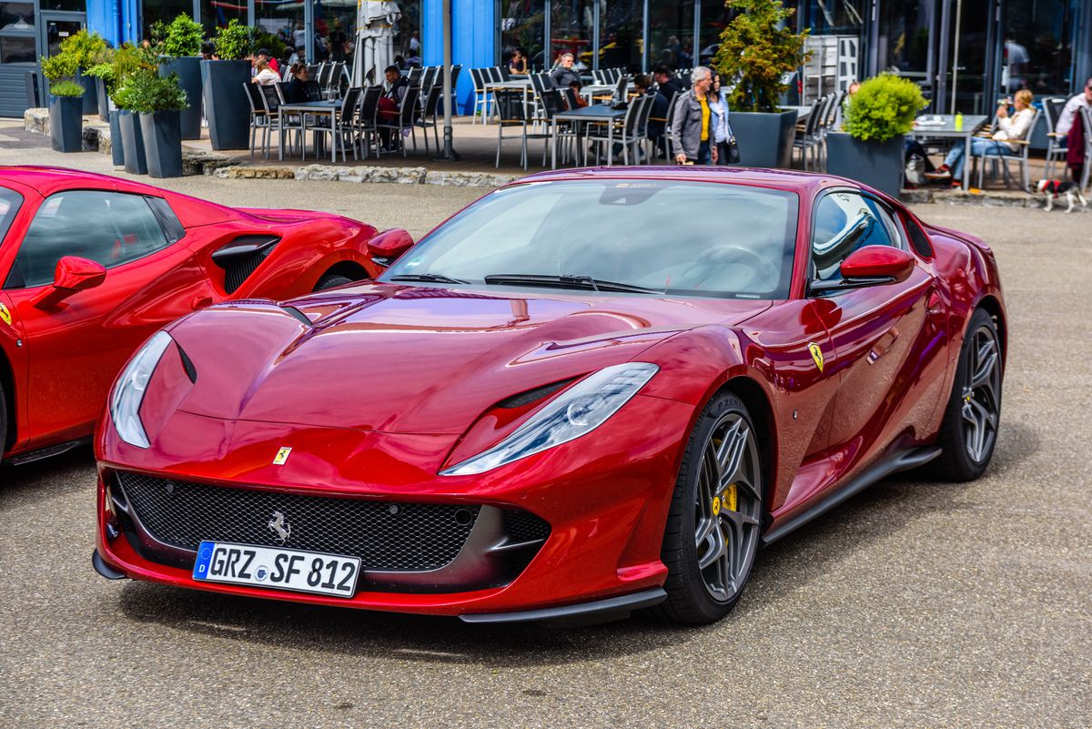 Ferrari Superfast 812, noua mașină din colecția lui Erling Haaland