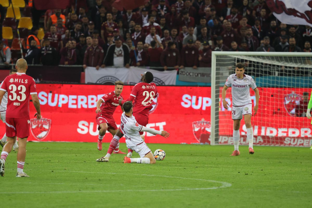 Dinamo - Rapid, derby nedecis în play-off-ul Superligii » „Câinii” au dominat, iar giuleștenii se depărtează de Europa