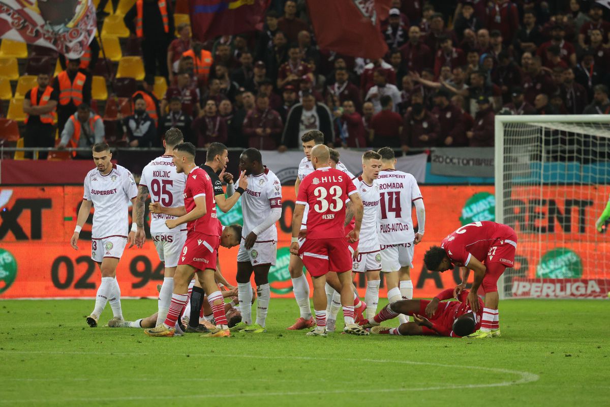 Dinamo - Rapid, derby nedecis în play-off-ul Superligii » „Câinii” au dominat, iar giuleștenii se depărtează de Europa