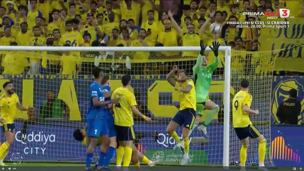 Bento, gafă uluitoare în Al Nassr - Al-Hilal