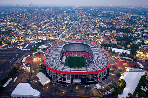 Stadionul Azteca, fotografiat din dronă // foto: Imago Images