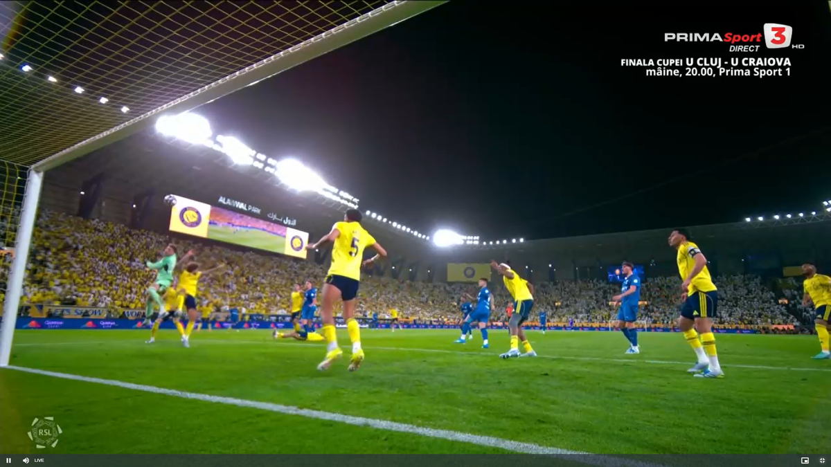 Cristiano Ronaldo amână sărbătoarea titlului după o gafă de cascadorii râsului în minutul 90+9!