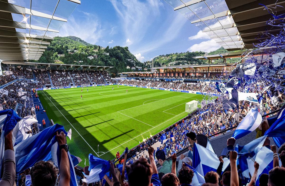 Stadion Como // foto: X