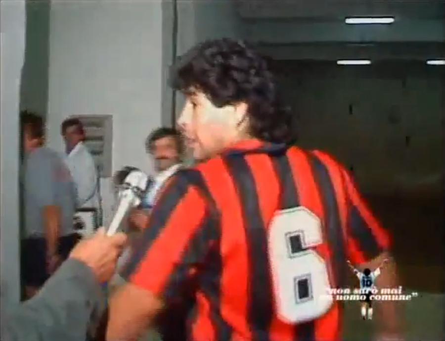 Maradona s-a înclinat în fața unui singur rival din Serie A: „Atunci am înțeles pe cine am în față”