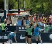 Campionii Europei din ’86, spectacol la coșul de baschet! » Iovan și Bumbescu au făcut show sub privirile primarului Capitalei