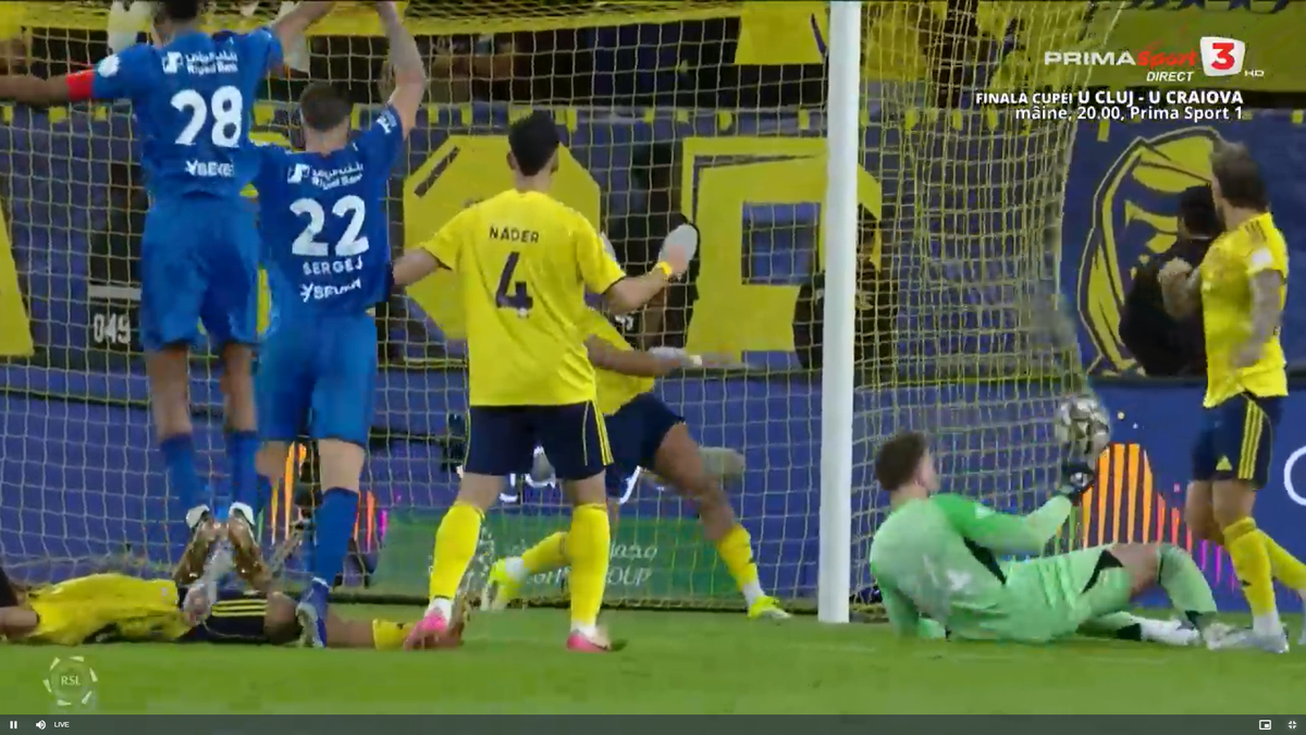 Bento, gafă uluitoare în Al Nassr - Al-Hilal