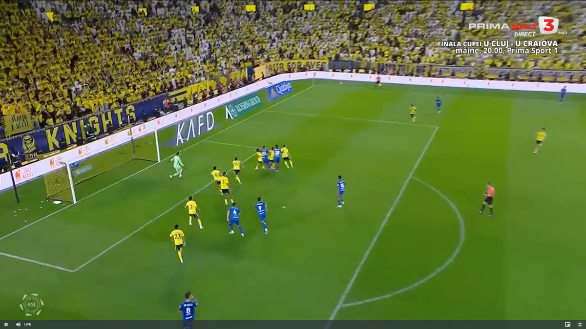 Bento, gafă uluitoare în Al Nassr - Al-Hilal