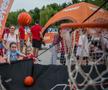 Campionii Europei din ’86, spectacol la coșul de baschet! » Iovan și Bumbescu au făcut show sub privirile primarului Capitalei
