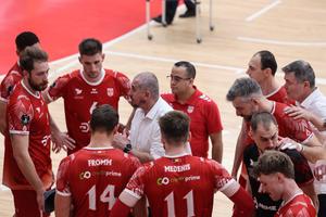 Dinamo s-a impus la Galați și a împins finala în decisiv! Când are loc meciul de titlu în voleiul masculin
