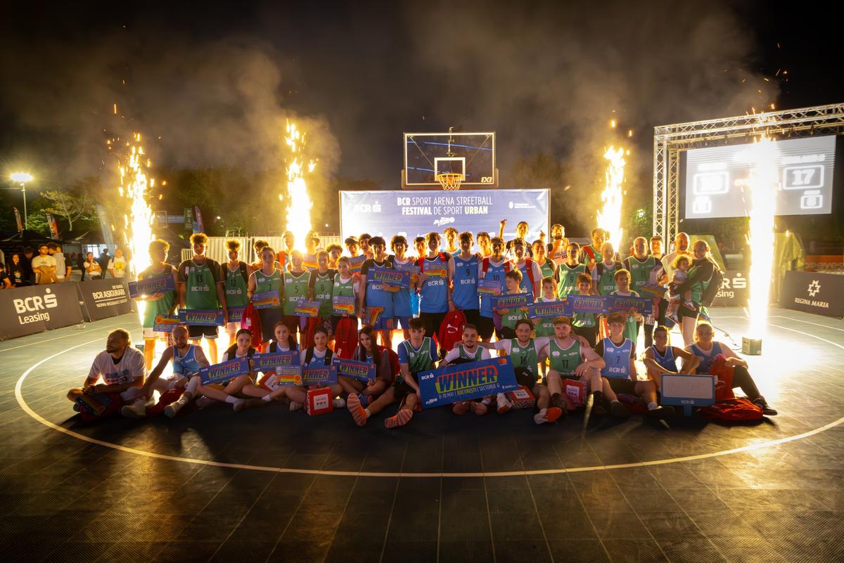 Campionii Europei din ’86, spectacol la coșul de baschet! » Iovan și Bumbescu au făcut show sub privirile primarului Capitalei