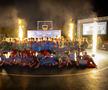 Campionii Europei din ’86, spectacol la coșul de baschet! » Iovan și Bumbescu au făcut show sub privirile primarului Capitalei