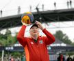 Campionii Europei din ’86, spectacol la coșul de baschet! » Iovan și Bumbescu au făcut show sub privirile primarului Capitalei