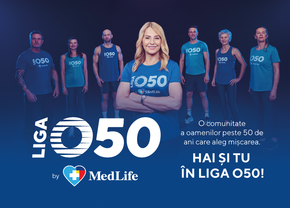 MedLife, cu susținerea Nadiei Comăneci, lansează Liga Atleților Over 50, o inițiativă națională dedicată prevenției în rândul persoanelor de peste 50 de ani