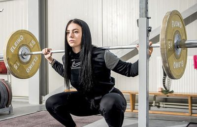 Cea mai sexy halterofilă din România, Maria Luana Grigoriu, a fost depistată pozitiv cu stanozolol