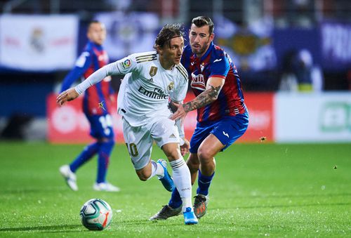 Real Madrid și Eibar se vor întâlni duminică, de la ora 20:30, într-un meci contând pentru etapa a 28-a din La Liga. Foto: Guliver/GettyImages