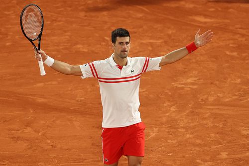 Novak Djokovic (1 ATP) l-a învins pe Rafael Nadal (3 ATP) în semifinala Roland Garros 2021 // FOTO: Guliver/GettyImages