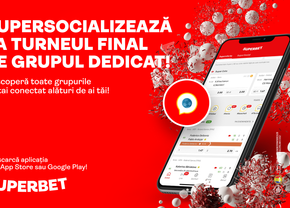 Turneul final a început, iar SuperSocial te așteaptă cu grup dedicat pentru pariuri și socializare! Vino pe chaturile meciurilor din aplicația Superbet!