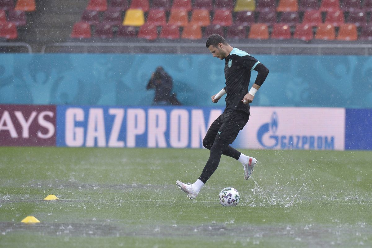 FOTO Antrenament Austria pe ploaie, Arena Națională 12.06.2021