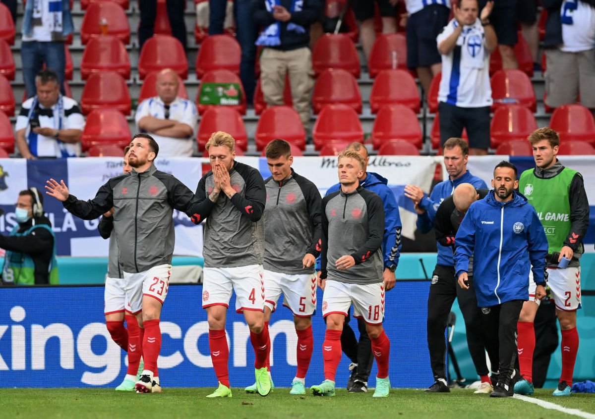 Danemarca - Finlanda 0-1 » Victorie istorică la Euro 2020, într-un meci marcat de prăbușirea lui Eriksen