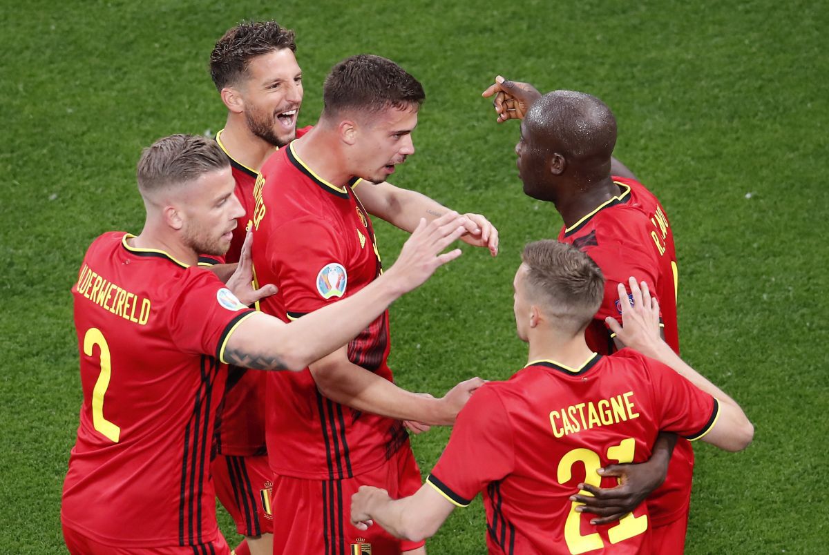 Belgia - Rusia 3-0 » „Chris, I love you!” » Lukaku i-a dedicat primul gol lui Eriksen, rușii s-au bătut singuri