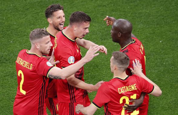 Belgia - Rusia 3-0 » „Chris, I love you!” » Lukaku i-a dedicat primul gol lui Eriksen, rușii s-au bătut singuri