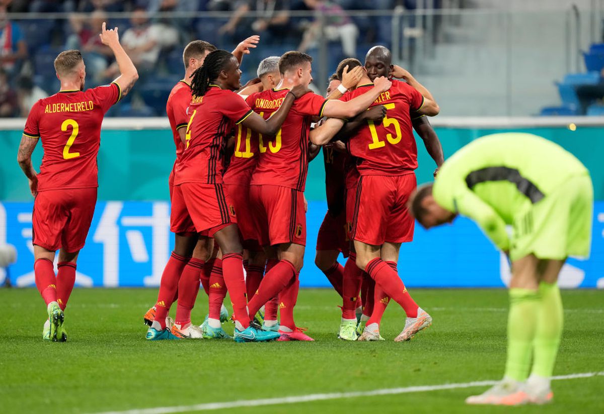 Belgia - Rusia 3-0 » „Chris, I love you!” » Lukaku i-a dedicat primul gol lui Eriksen, rușii s-au bătut singuri