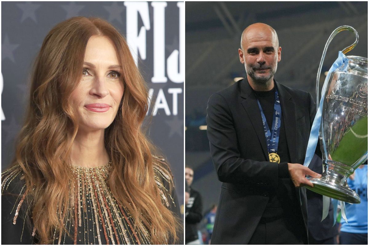 Genial, i-a răspuns Julia! Guardiola uimea cu declarația sa: „Nici dacă iau trofeul Ligii nu se poate compara cu decepția provocată de Julia Roberts”