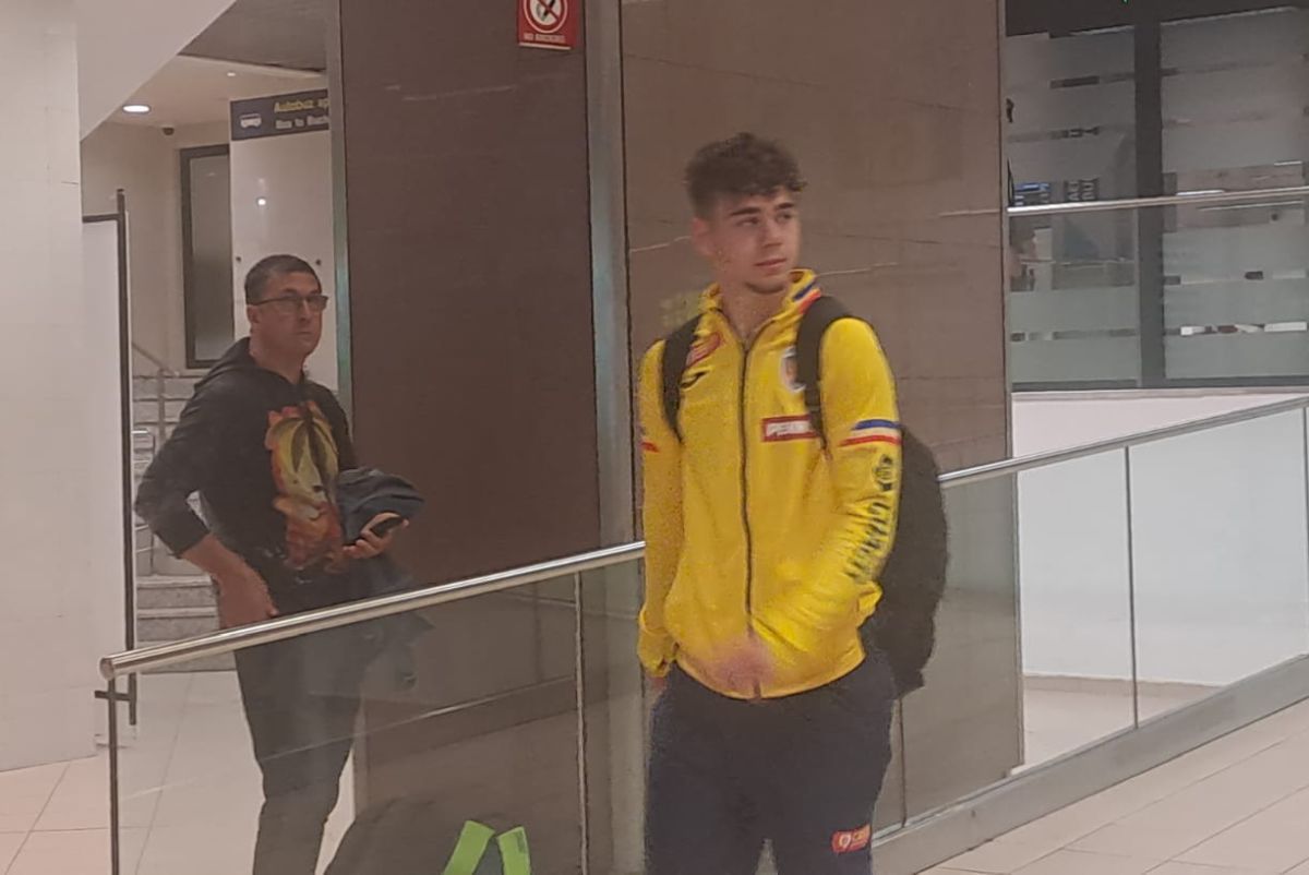 România U21 sosire din cantonament Italia