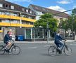 Răzvan Burleanu și colegii din FRF, cu bicicletele prin Wurzburg // foto: GSP