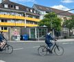 Răzvan Burleanu și colegii din FRF, cu bicicletele prin Wurzburg // foto: GSP