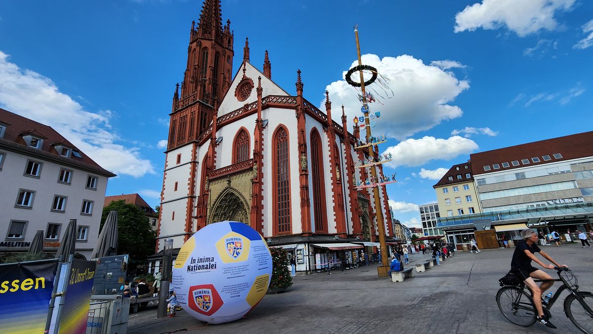 Cum arată Wurzburg, orașul în care România se pregătește pentru EURO 2024