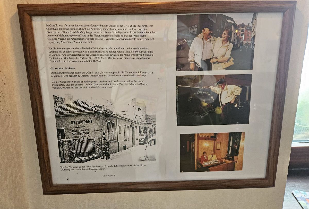 Am intrat în bucătăria PRIMEI pizzerii deschise în Germania, veche de 7 decenii » Pizza „Capri”, de la A la Z: imaginile spun totul