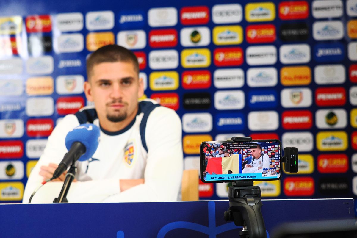 „Bineînțeles, e un avantaj pentru ei” » Răzvan Marin, la întrebarea GSP.ro despre minusul „tricolorilor” cu Ucraina: „Așa putem compensa”