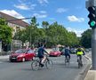 Răzvan Burleanu și colegii din FRF, cu bicicletele prin Wurzburg // foto: GSP