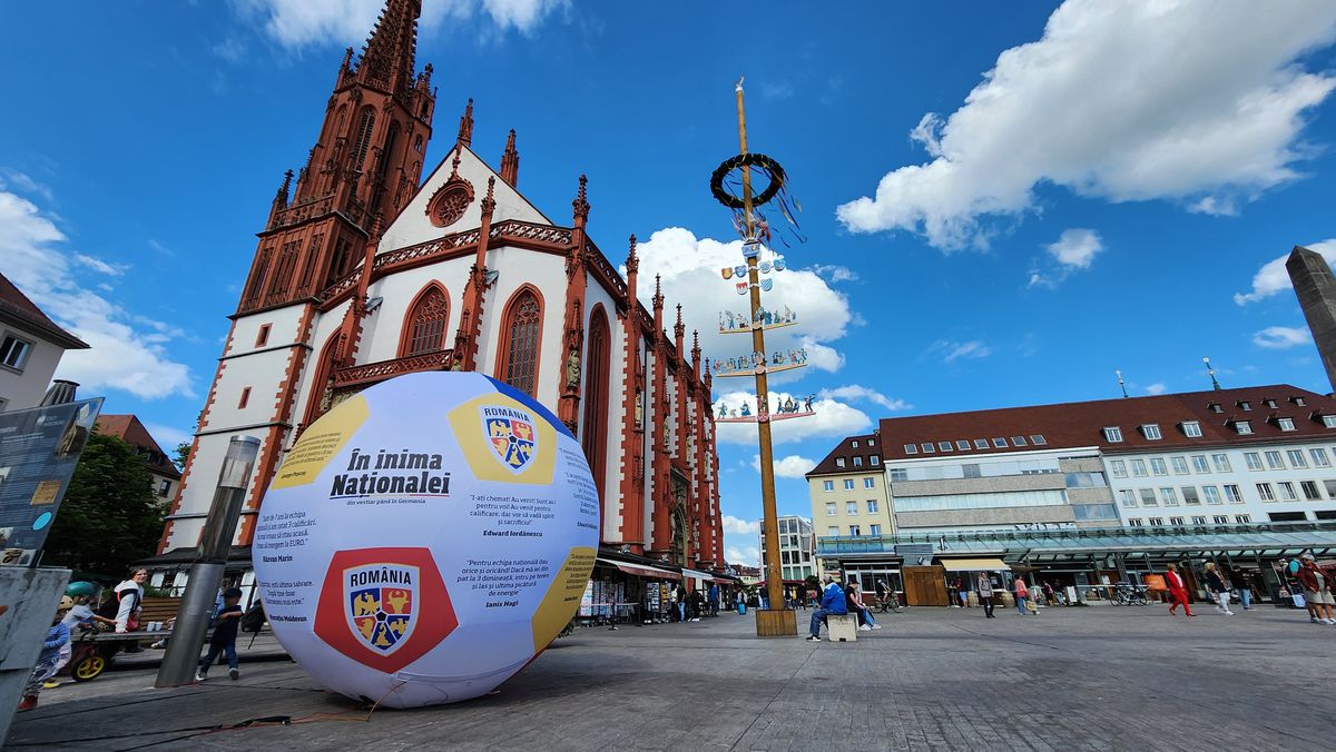 Eveniment major pentru comunitatea din Würzburg, gazda echipei naționale! Momentul istoric urmează să aibă loc în câteva zile
