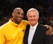 Jerry West în 2010, cu Kobe Bryant Foto: Imago