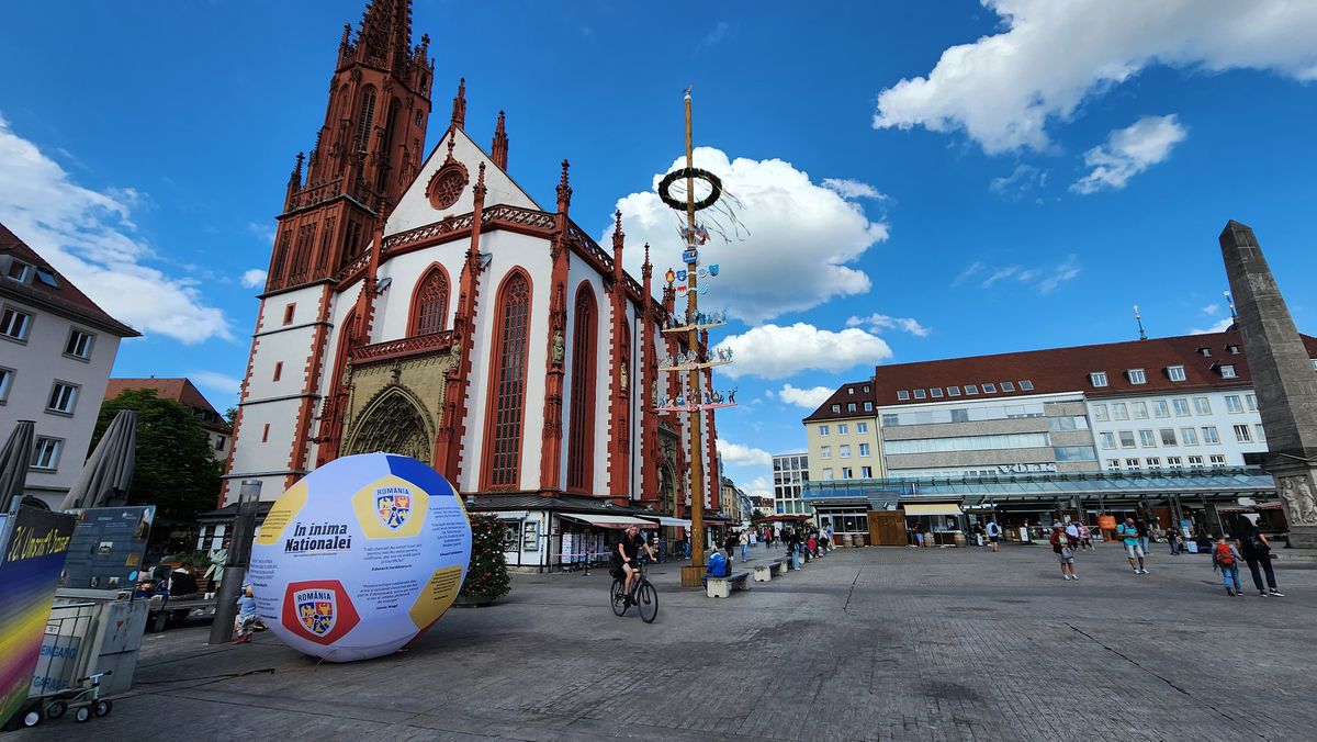 Cum arată Wurzburg, orașul în care România se pregătește pentru EURO 2024