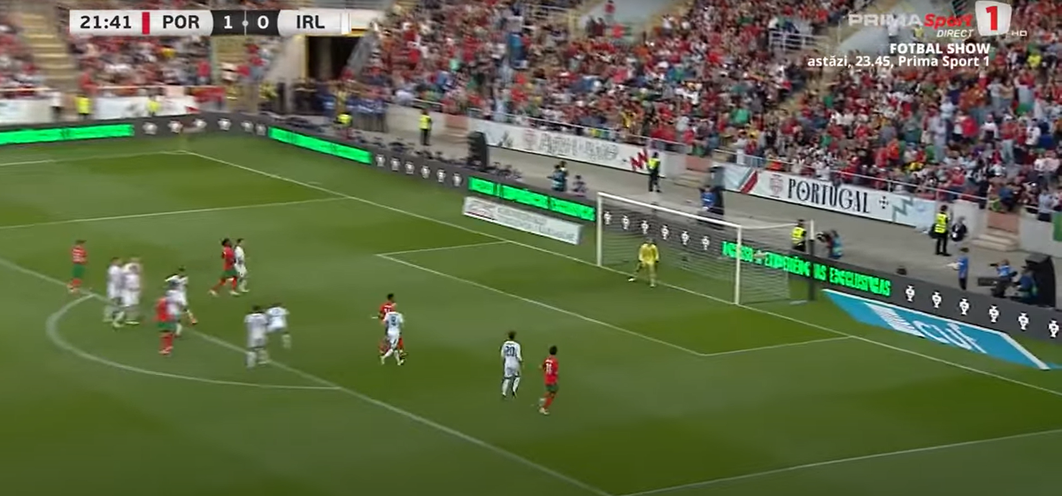 Cristiano Ronaldo, în mare formă înainte de EURO 2024 » „Dublă” splendidă cu piciorul stâng