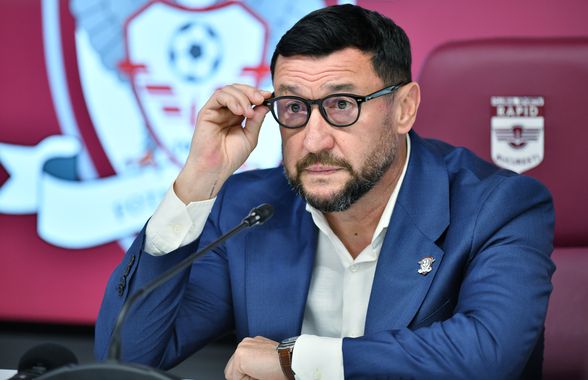 Viorel Moldovan, despre titularul de la Rapid: „Îl pierdem pentru o lună”