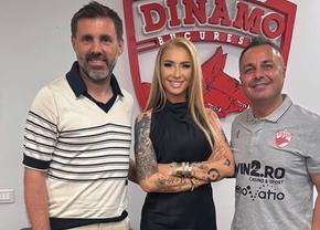 Florentin Petre a semnat cu Dinamo, asistat de Anamaria Prodan, și e făcut praf de Cornel Dinu