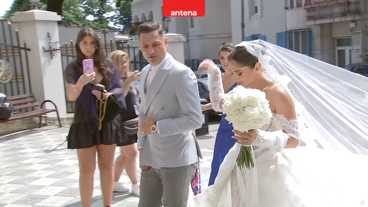 Imagini de la nunta lui Florinel Coman