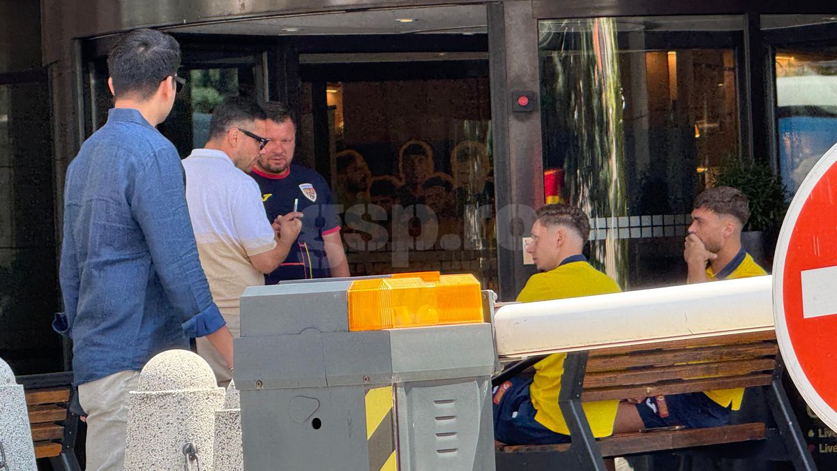 A doua zi după penalty-ul ratat cu Italia, Louis Munteanu a fost băgat „în ședință” de oficialii FRF, chiar în fața hotelului