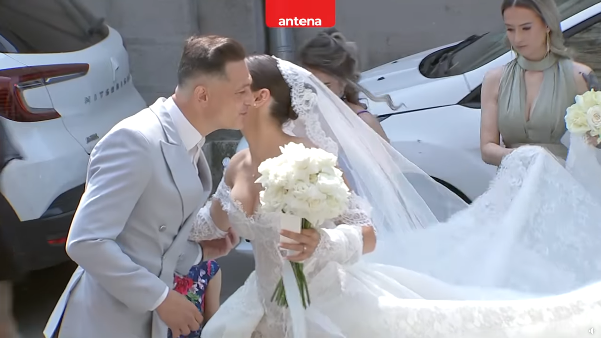 Apariția serii la nunta lui Florinel Coman, la Constanța: „Mr&Mrs”