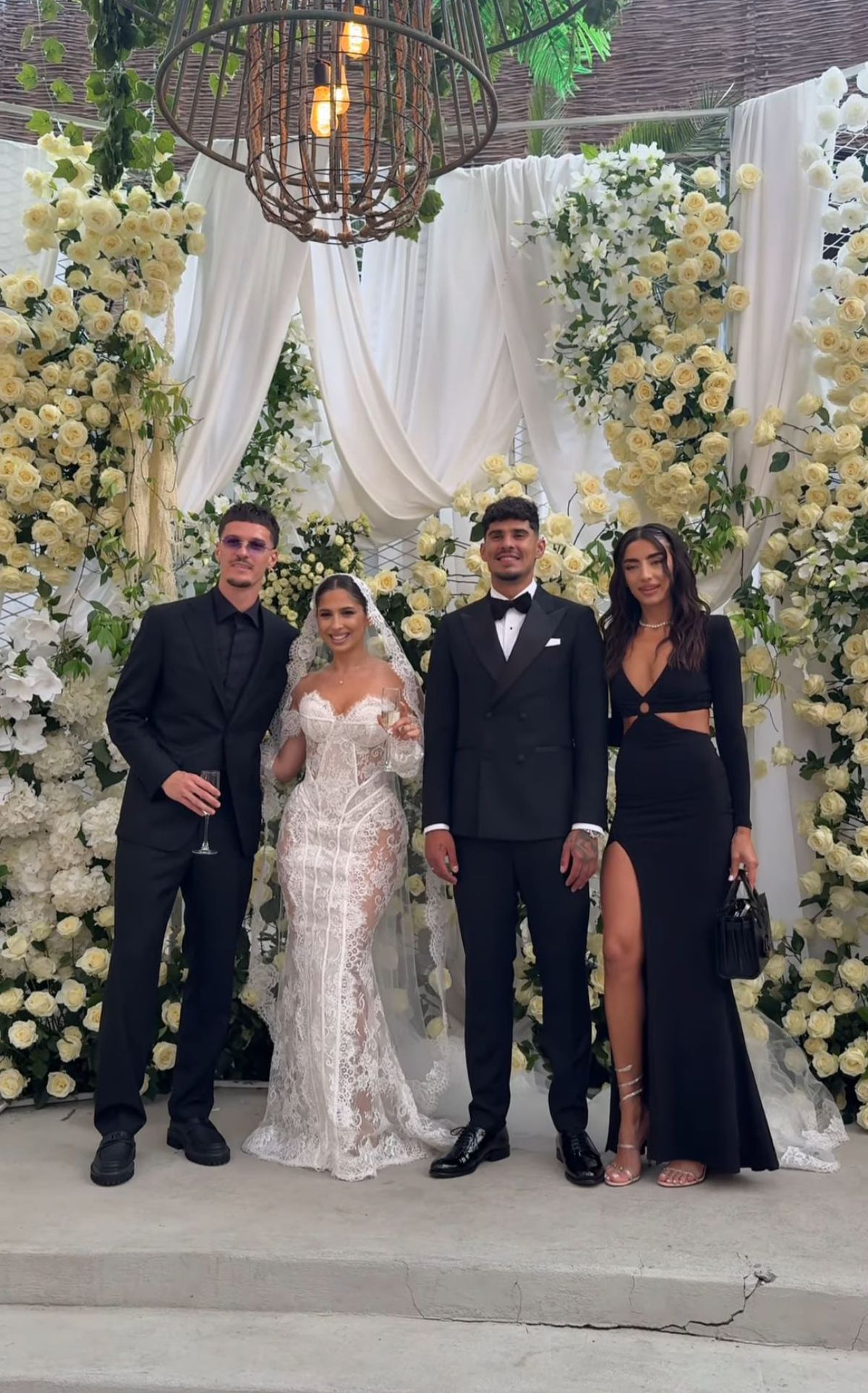 Imagini de la nunta lui Florinel Coman